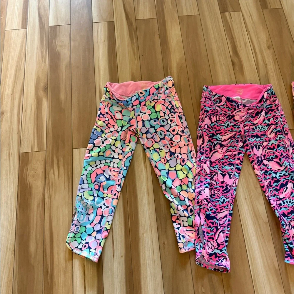 Lilly Pulitzer Colorful Patterned Leggings Set - Picture 11 of 12